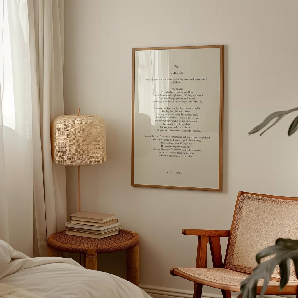 Khalil Gibran "On Children"