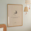 Winnie The Pooh "If You Live To Be A Hundred" Quote | Nursery Room Print | Wall Art Decor