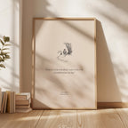 Winnie The Pooh "If You Live To Be A Hundred" Quote | Nursery Room Print | Wall Art Decor